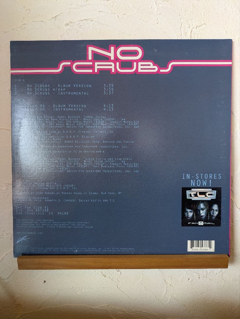 TLC / FanMail LP / No Scrubs 12”の2枚セット
