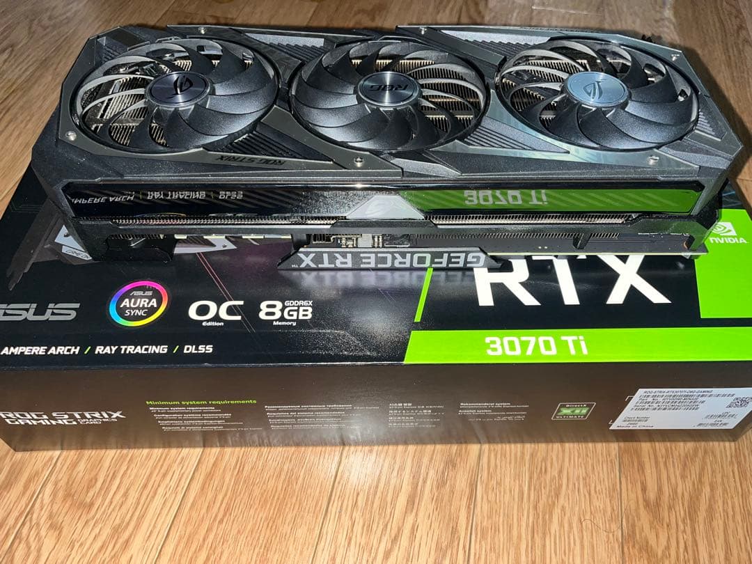 グラフィックボード・グラボ・ビデオカード ASUS ROG STRIX GeForce RTX 3070ti