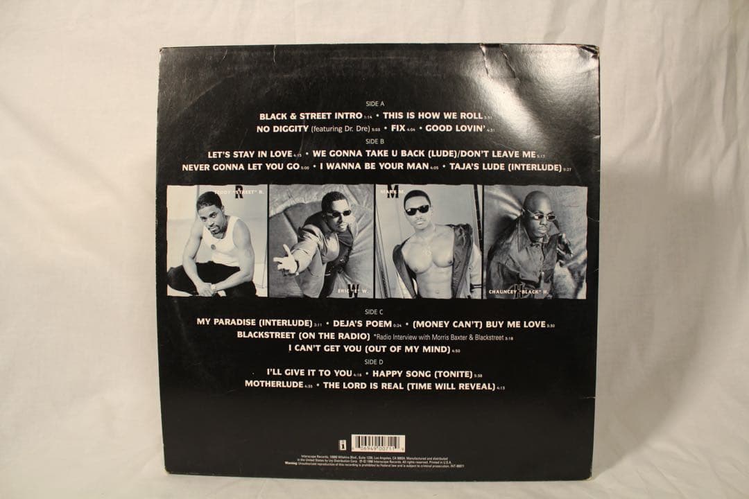 BLACKstreet「Another Level」 US盤 / 2LP