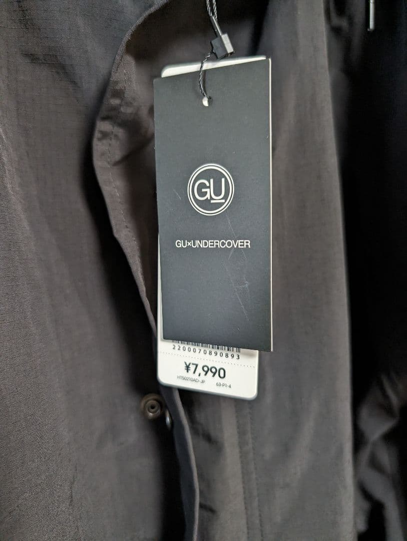 【Lサイズ】GU UNDERCOVER 2WAYオーバーサイズモッズコート