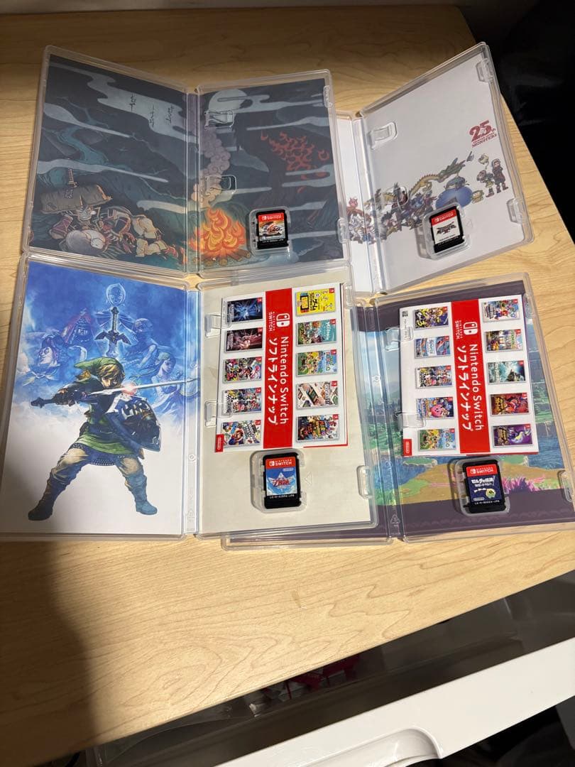 ニンテンドースイッチ　ソフト4本セット