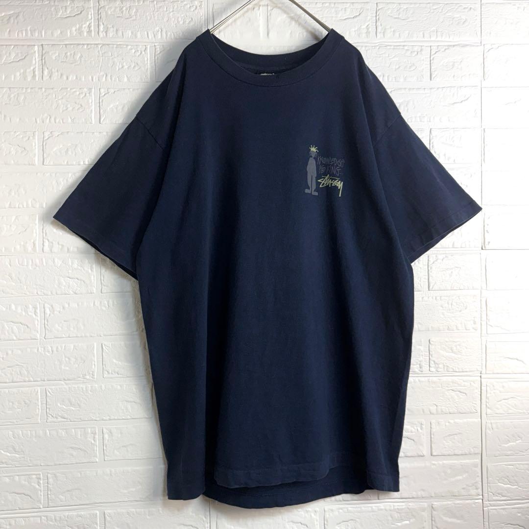 【90's】 OLD STUSSY USA製 シャドーマン Tシャツ