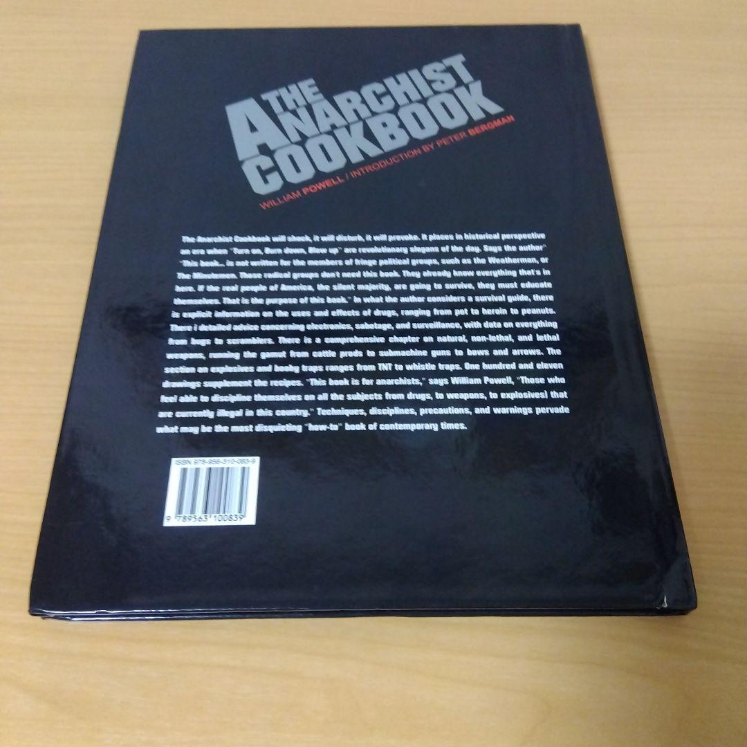 洋書 THE ANARCHIST COOKBOOK