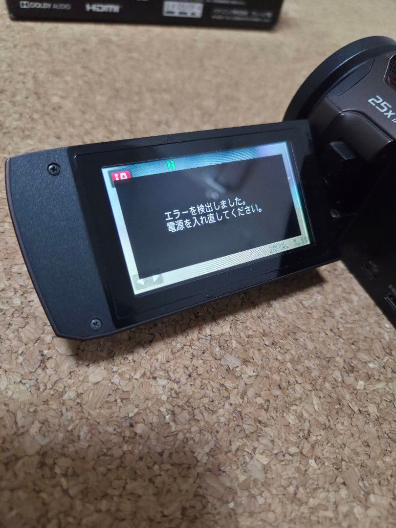 【不良あり】Panasonic HC-VX992M 4Kビデオカメラ