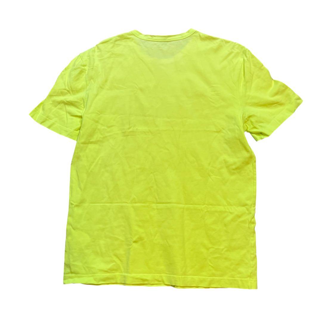 一点物 MONCLER モンクレール 蛍光イエロー Tシャツ Sサイズ トップス