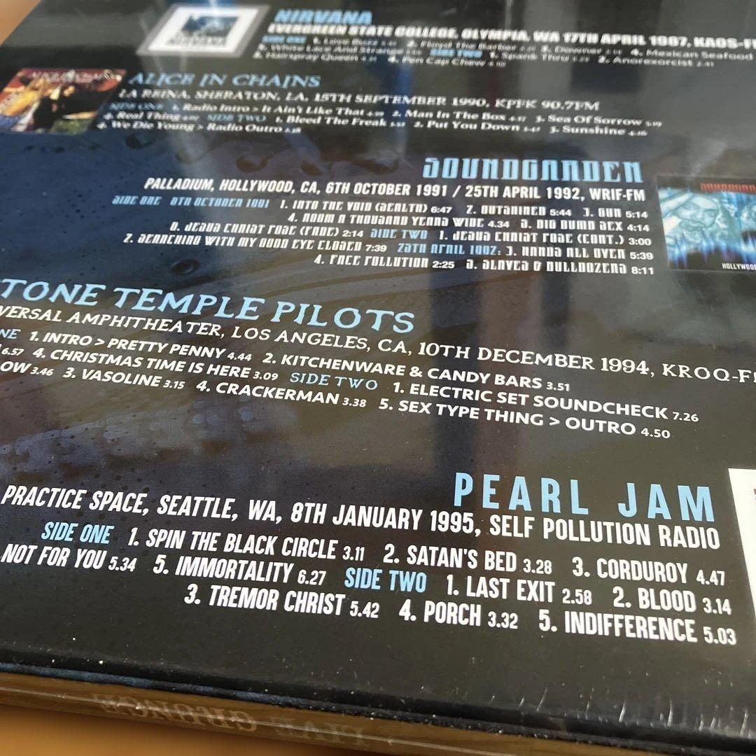 Nirvana Pearl Jam他 限定5枚組 LIVE GRUNGE BOX