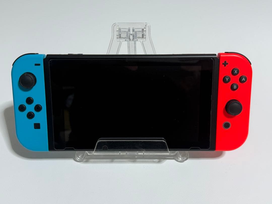 美品 Nintendo Switch 本体 ネオンブルー ネオンレッド