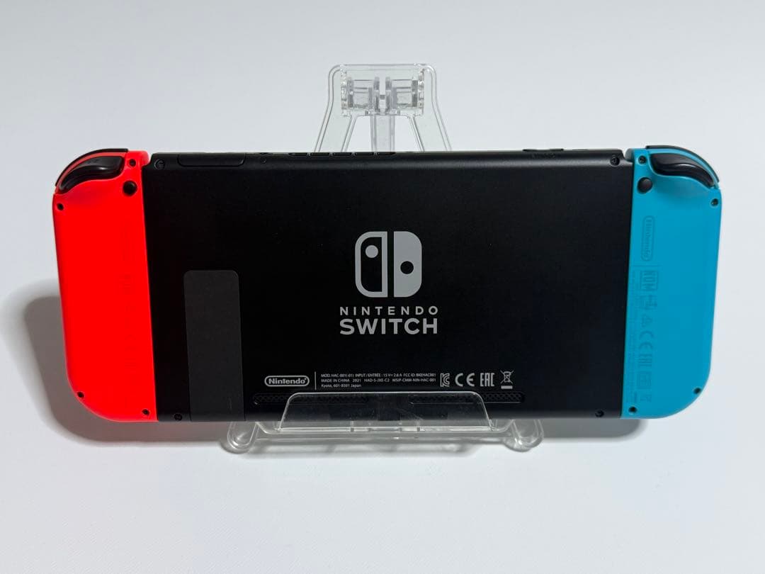 美品 Nintendo Switch 本体 ネオンブルー ネオンレッド