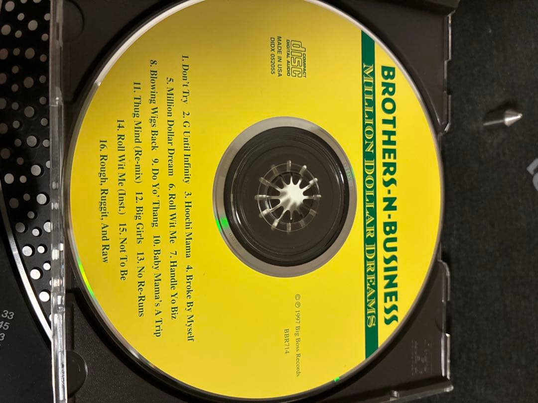 洋楽 g-rap Brothers-N-Business 1st Press