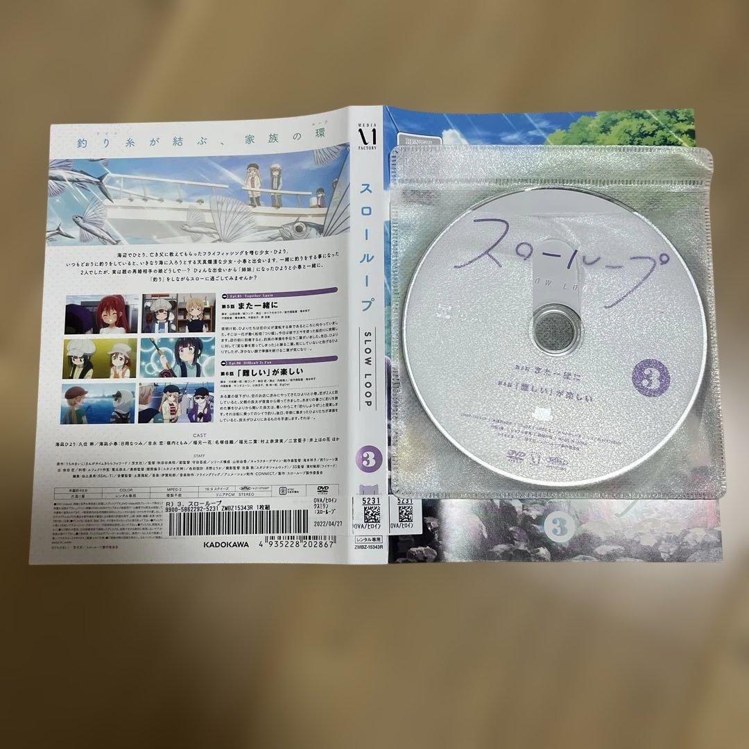 スローループ　レンタル落ちDVD 全巻セット