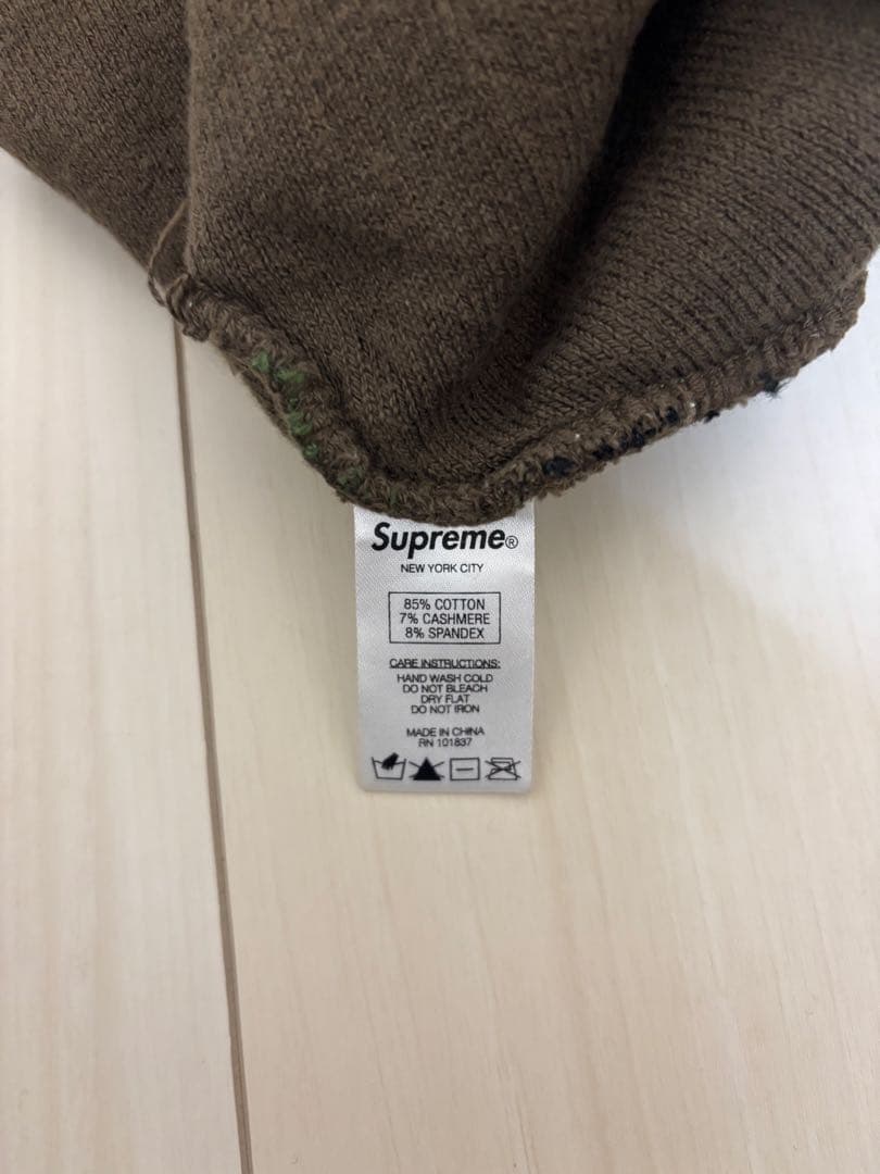 【美品！】Supreme ビーニー ニット帽 迷彩