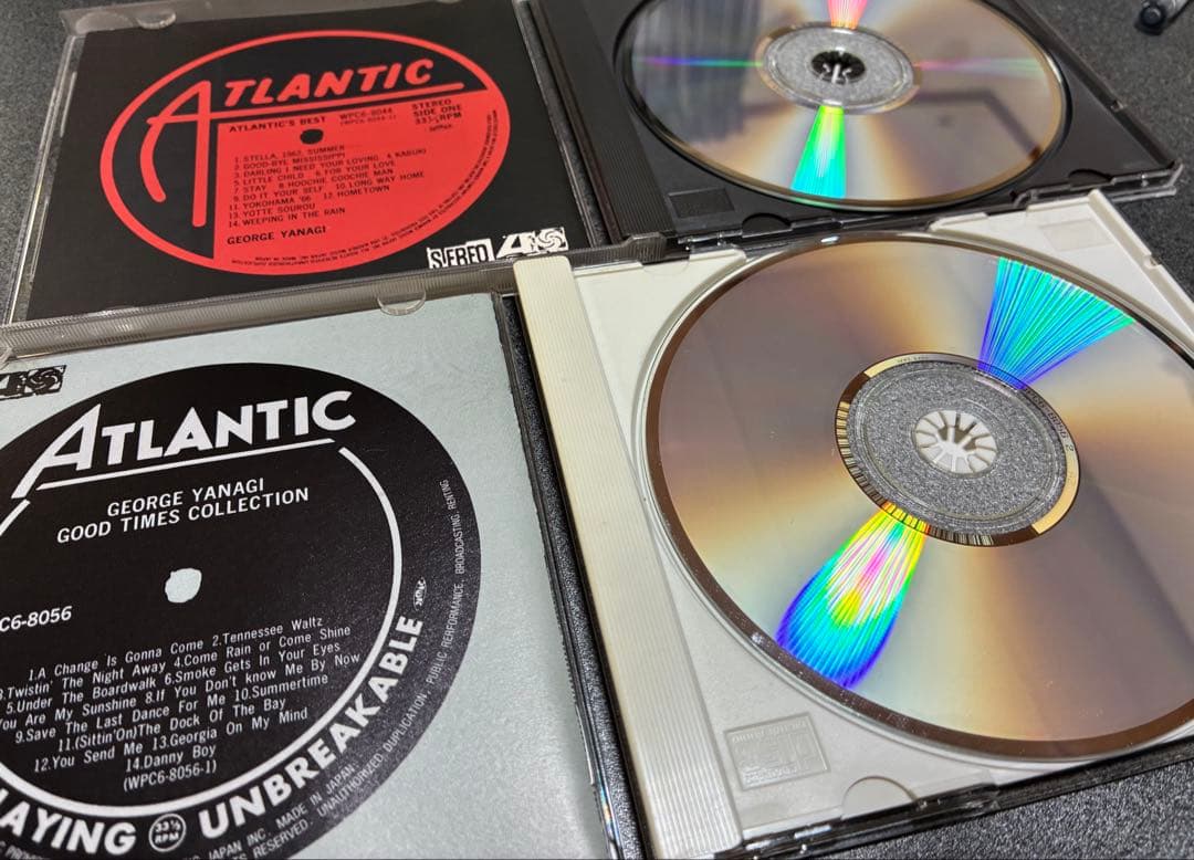 柳ジョージ「アトランティックスベスト」「￼グッドタイムスコレクション」CD