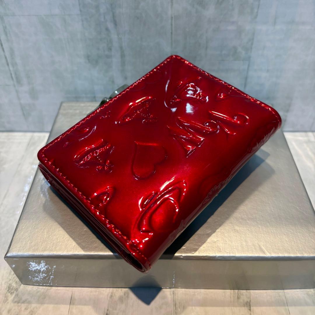 Vivienne Westwood 3つ折り財布 / エナメルレッド/人気