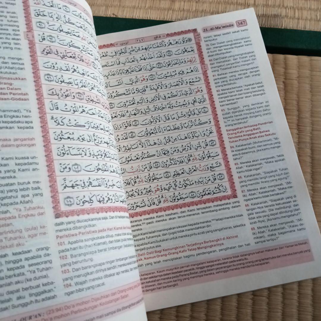 AL QURANUL KARIM インドネシア語翻訳