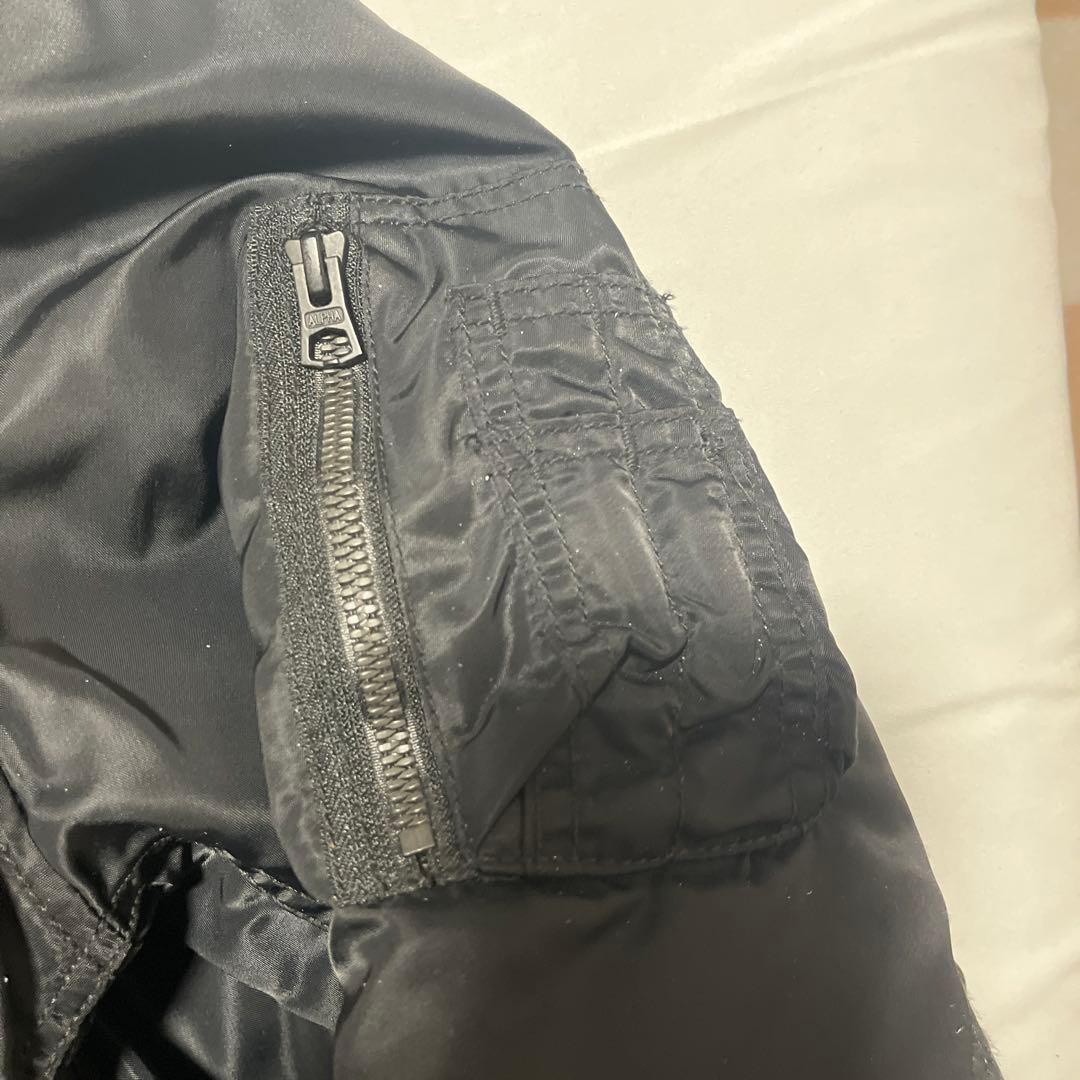 アルファ　フーデッド　ジャケット　L　ブラック