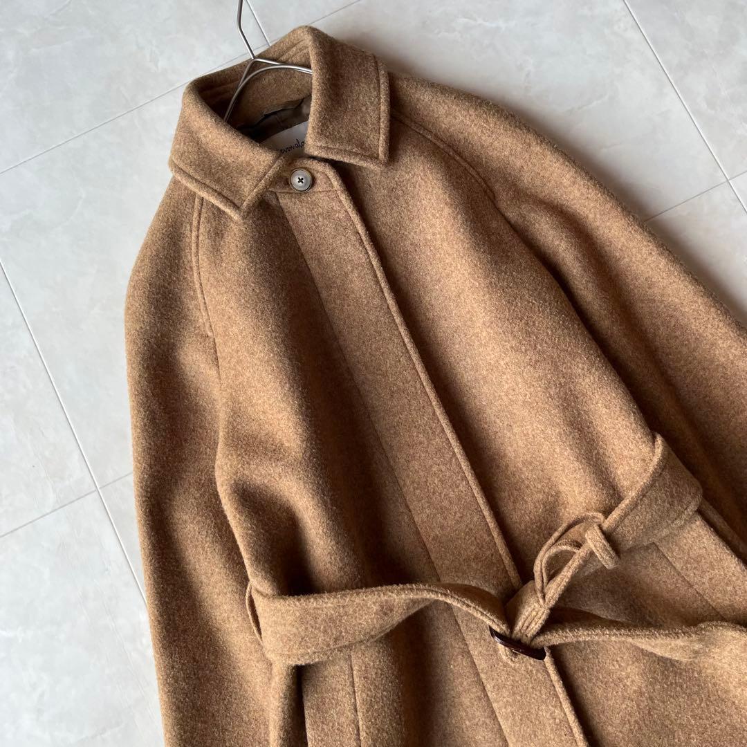 スティーブンアラン Steven Alan ベルテッドコート ブラウン S