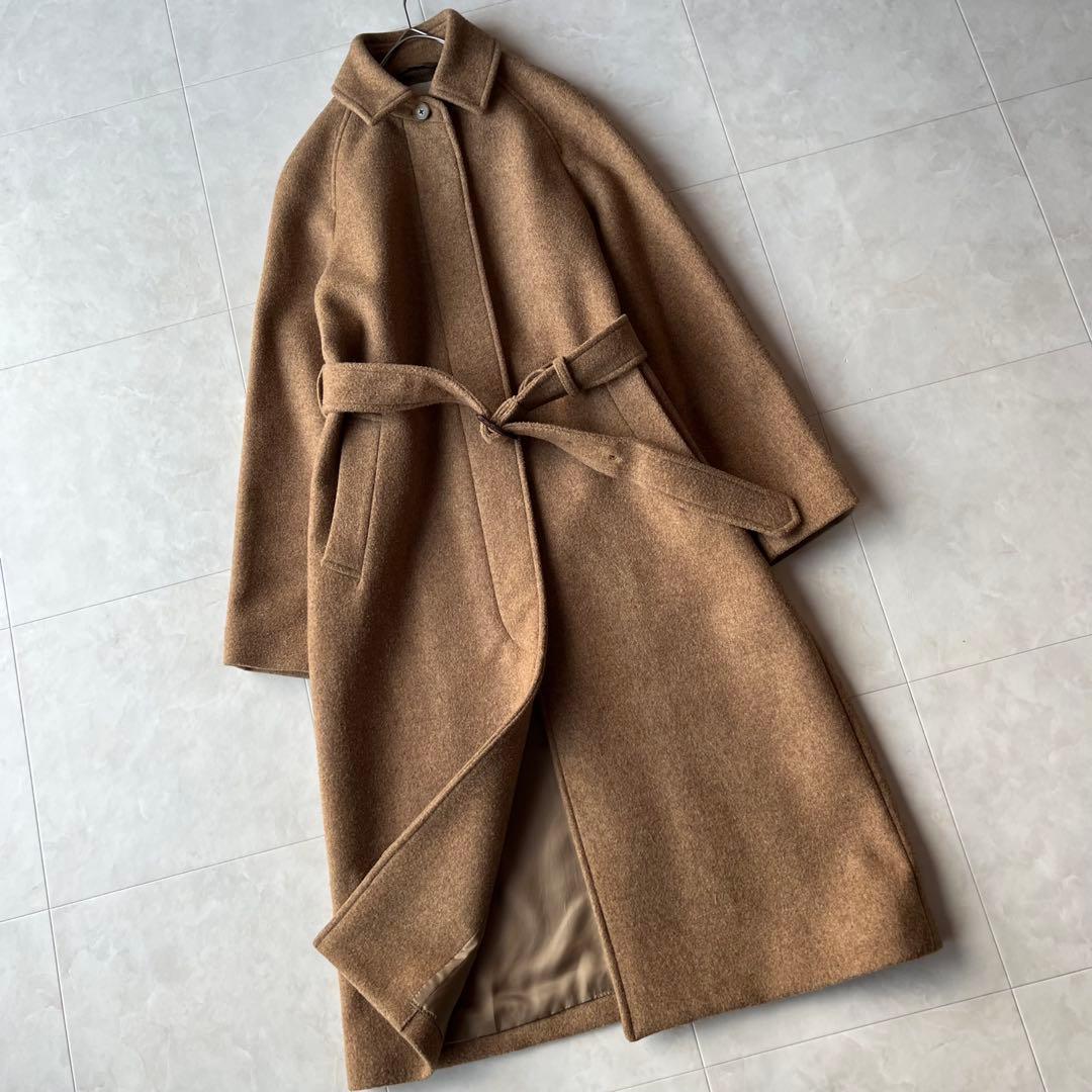 スティーブンアラン Steven Alan ベルテッドコート ブラウン S