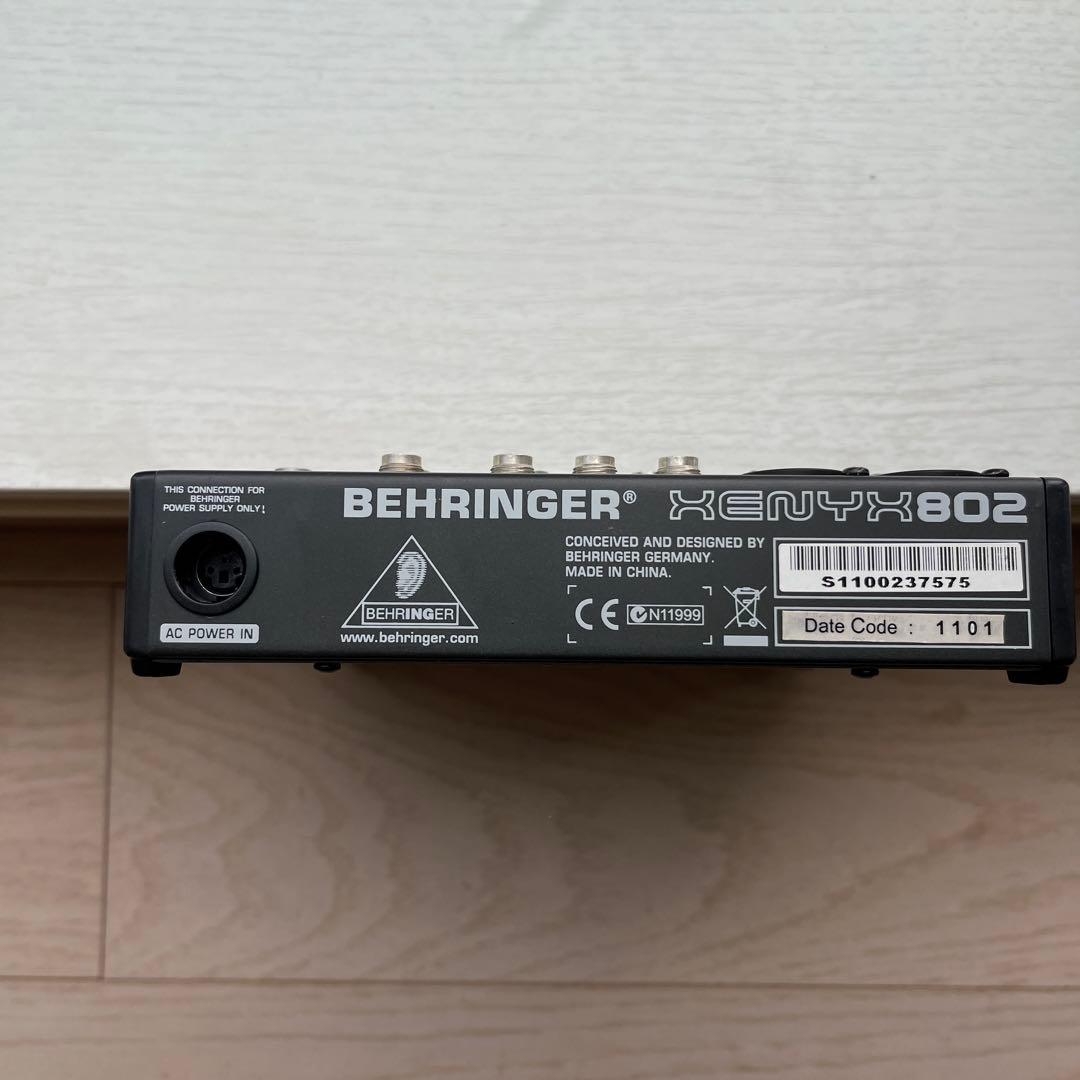 Behringer 802 アナログミキサー
