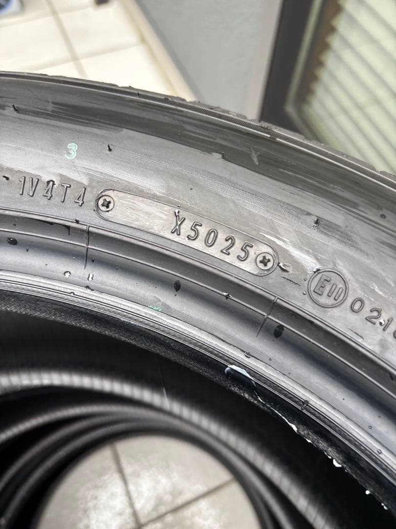 225/55R19 40ヴェルファイア　新車外し　ダンロップ