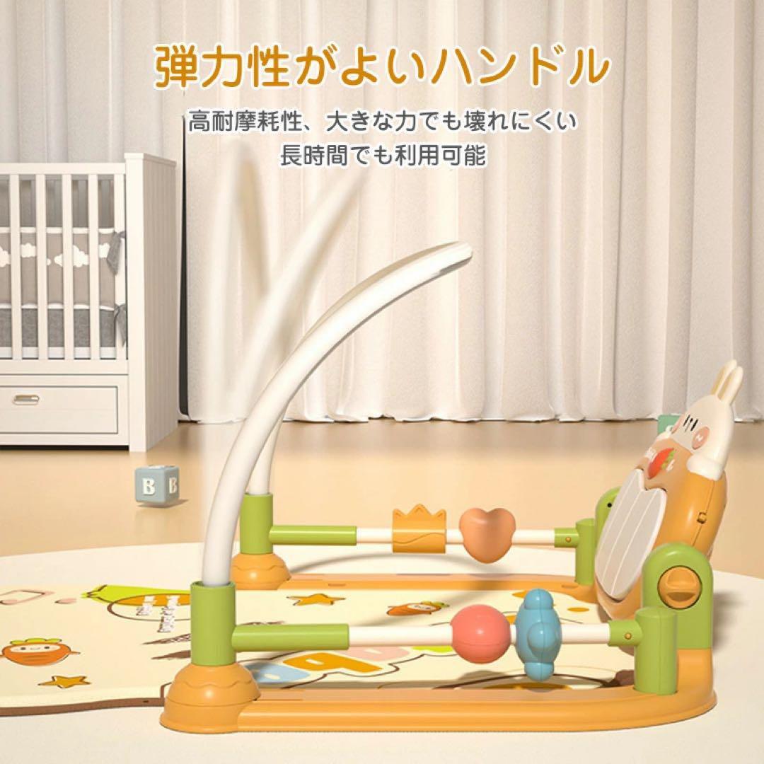❤️SNS話題❤️ベビージム プレイジム プレイマット 知育 ピアノ玩具 出産祝い