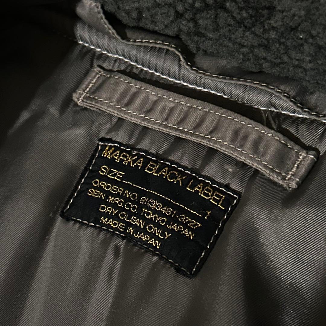 MARKA BLACK LABELのフライトジャケット