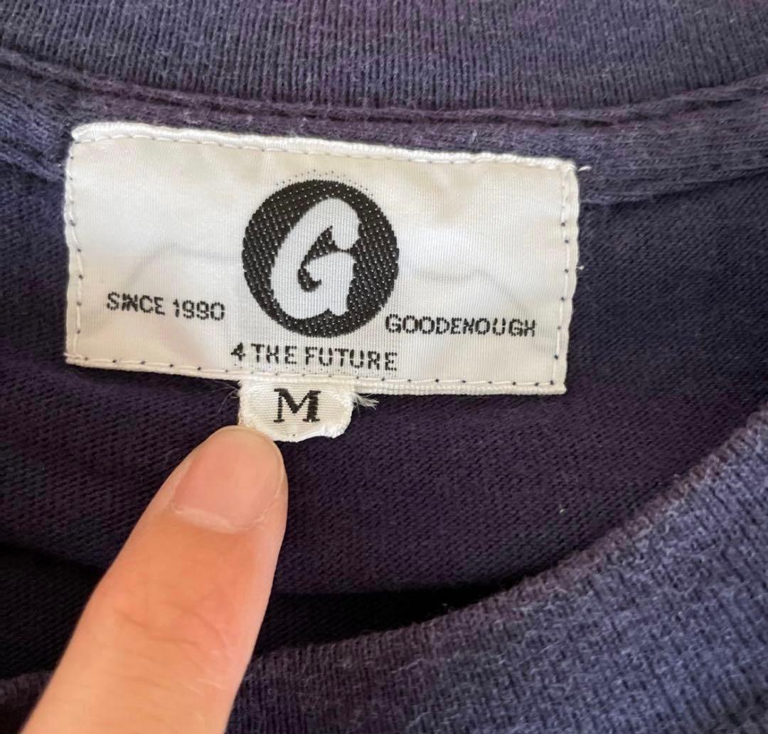 GOOD ENOUGH グッドイナフ GOOD E Tシャツ NAVY M