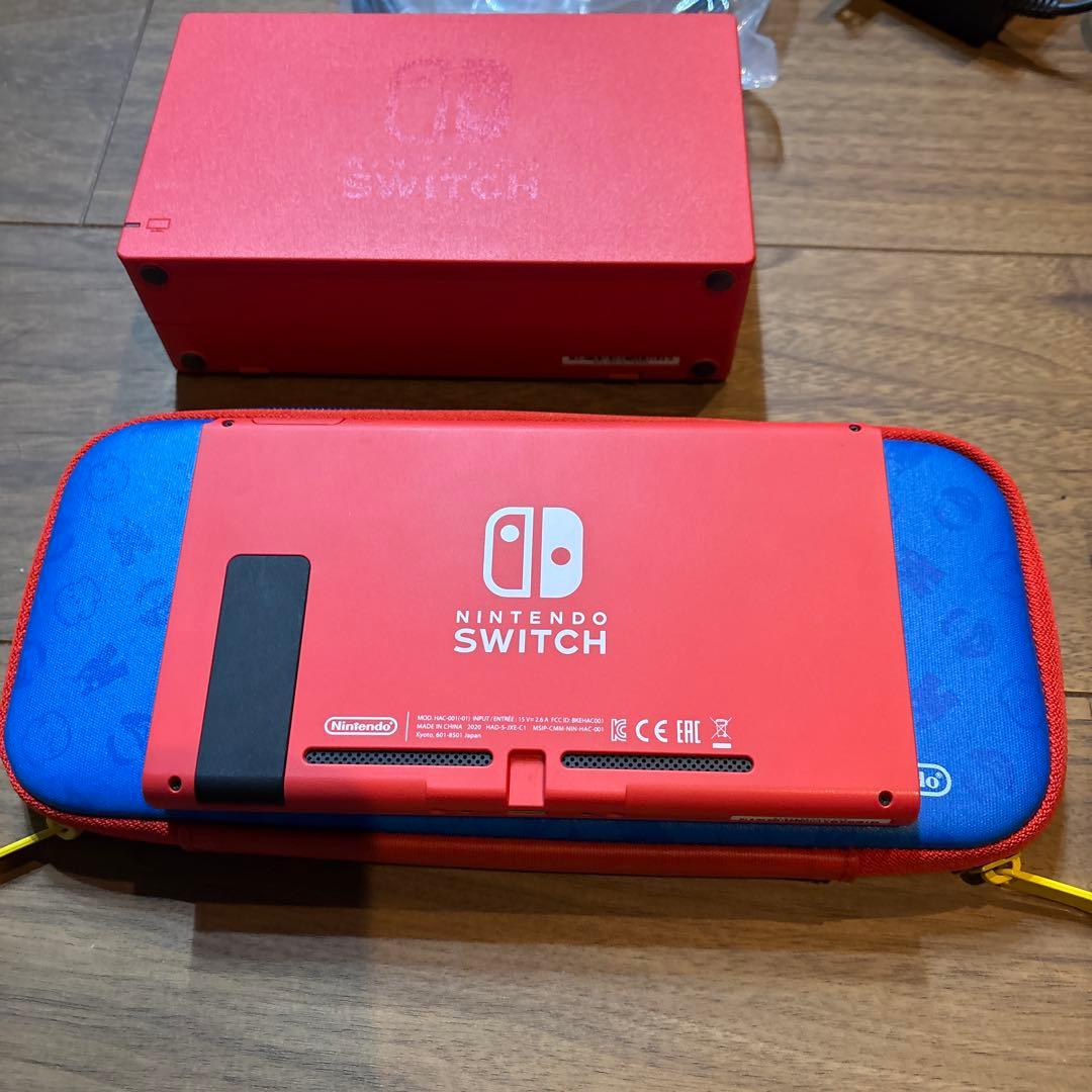 限定品　美品　Nintendo Switch マリオレッド×ブルー　セット