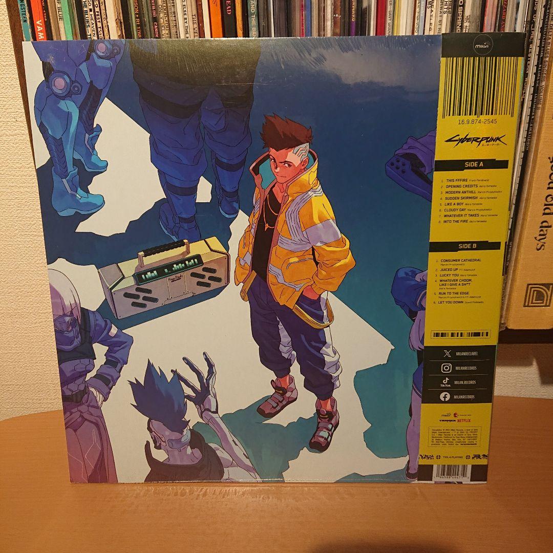 サイバーパンク エッジランナーズ サウンド・トラック限定LP レコード