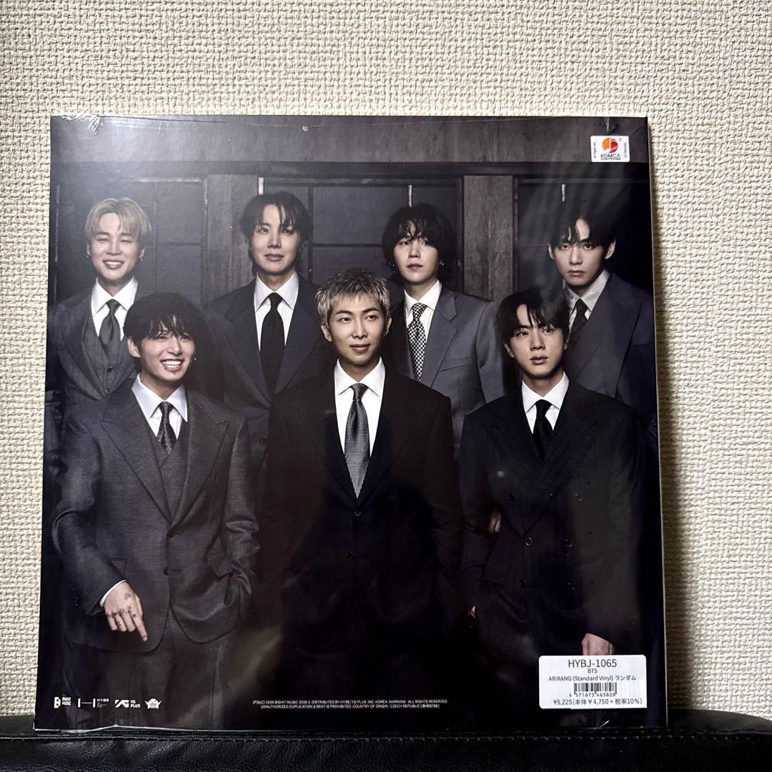 BTS ARIRANG LP Deluxe Vinyl SUGA + おまけ