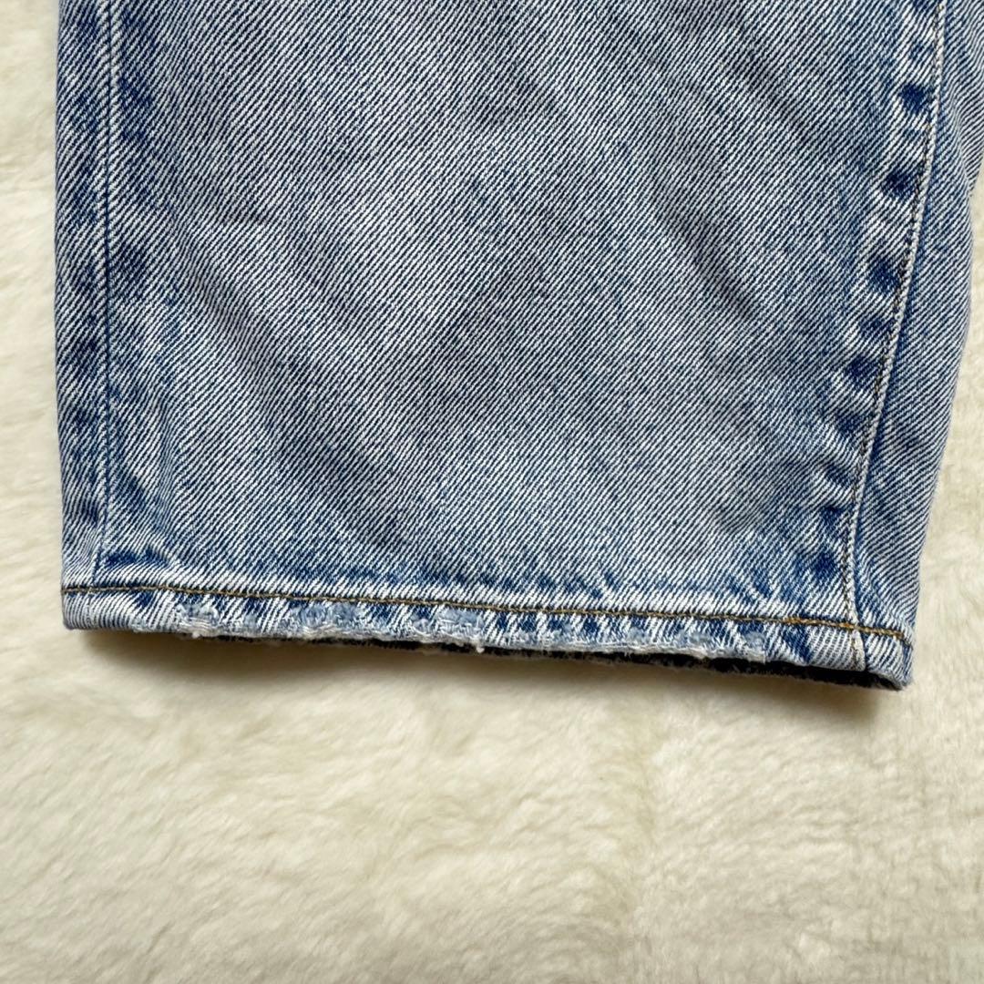 マウジー MOUSSY HW DAMAGE LOOSE STRAIGHT 25