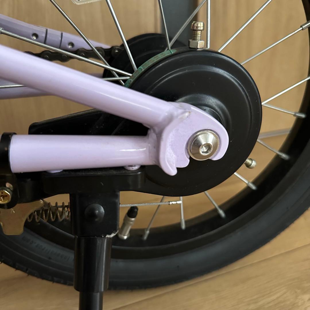 美品 へんしんバイク C14 パープル Henshin Bike