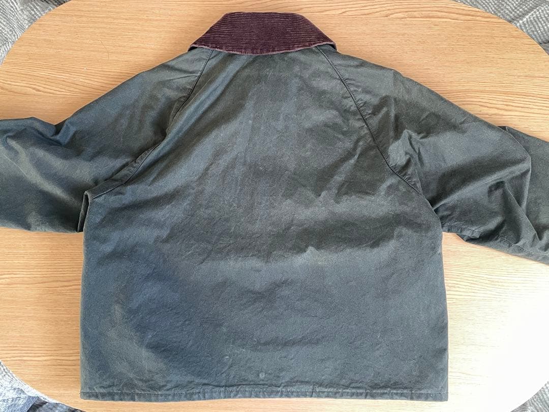Barbour SPEY セージ ワックスジャケット S
