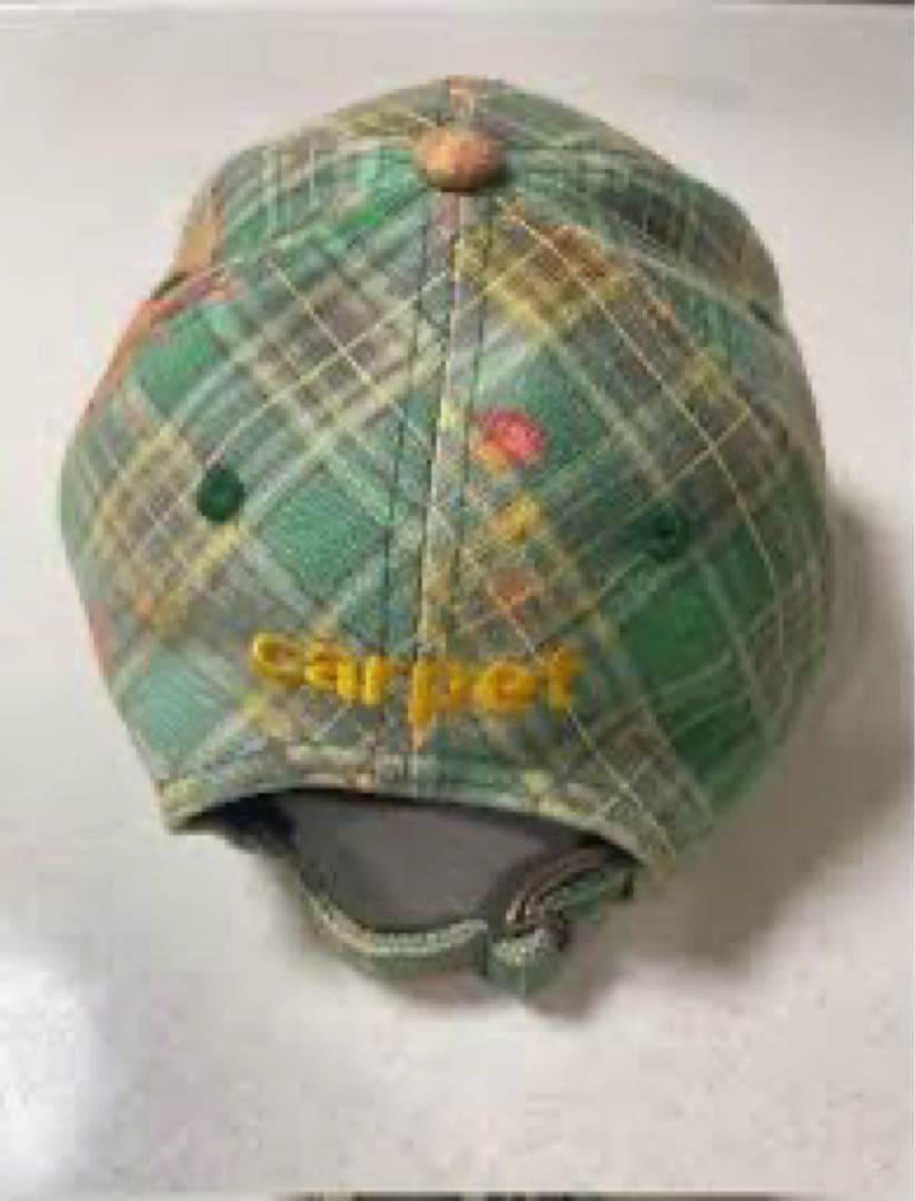Carpet company C-Star Plaid Cap キャップ
