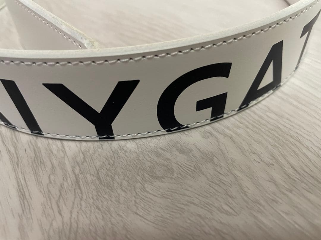 PEARLY GATES ホワイトロゴベルト　新品
