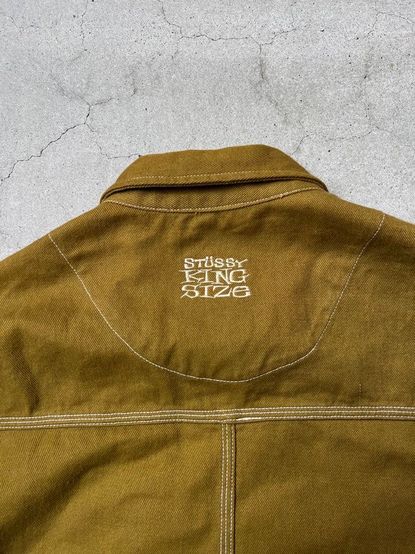 激レア USA製 90’s OLD STUSSY カバーオール L 黒タグ