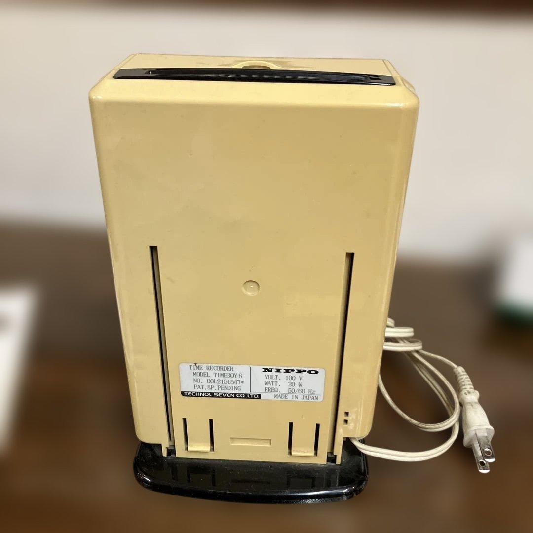 セ*☆様 NIPPO TIMEBOY 6 タイムレコーダー タイムカード ホルダ