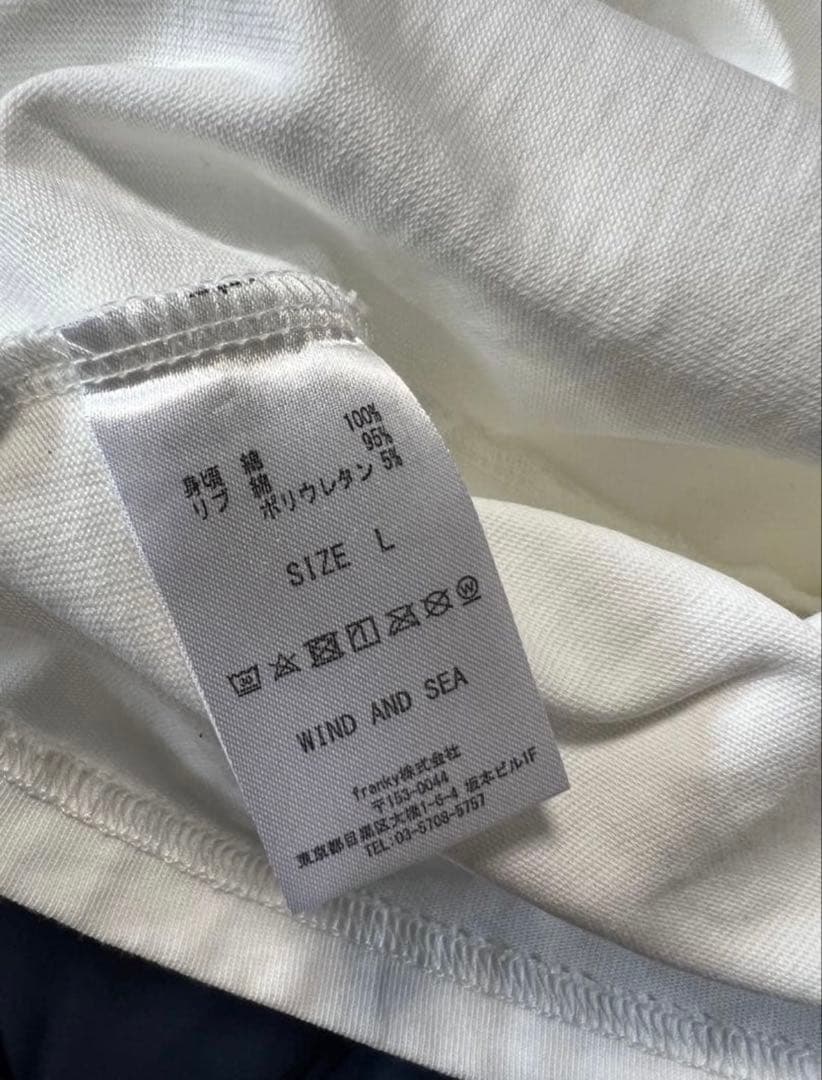 く*ん様 【美品】WIND AND SEA White-Mint