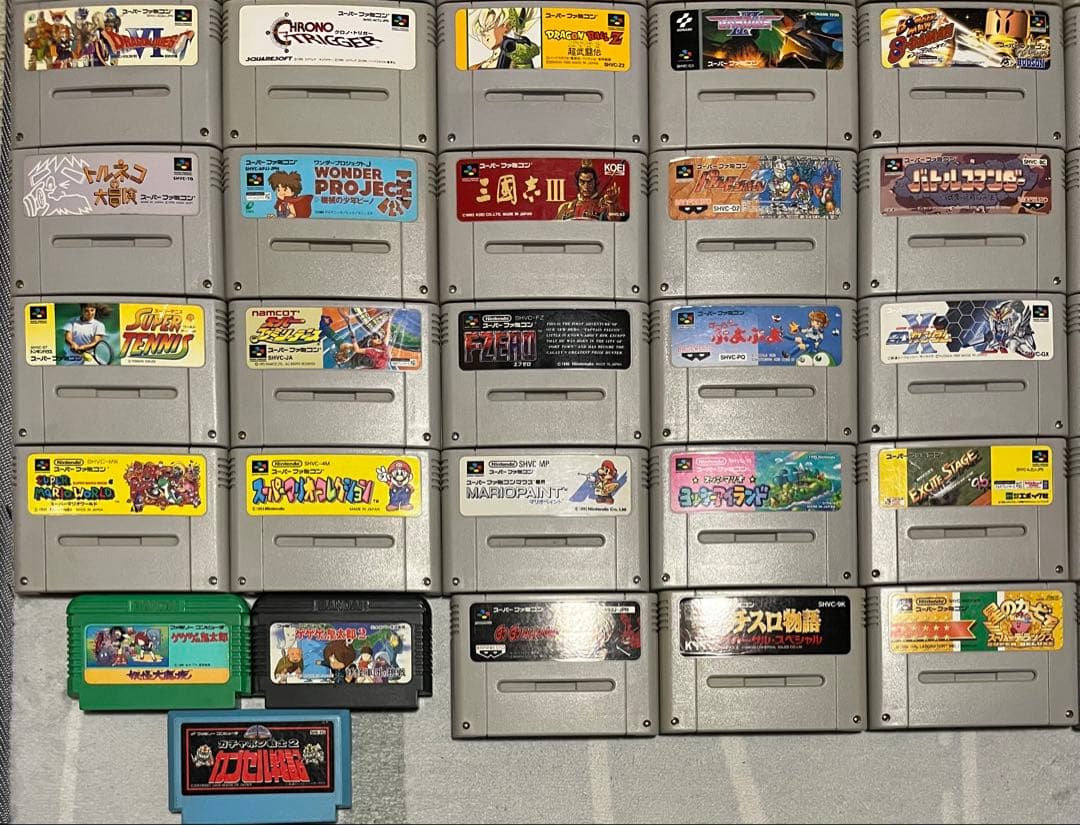 ひ*】様 スーパーファミコン　ファミコン　４９本セット
