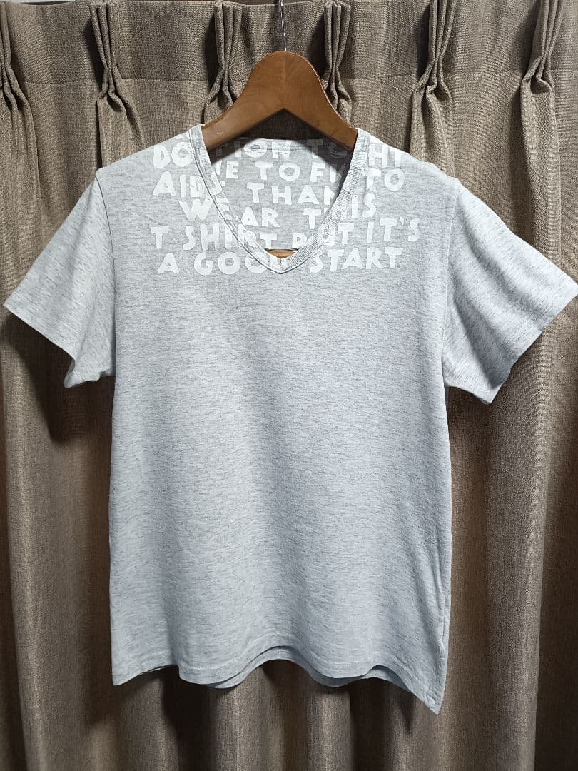 美品 マルタン・マルジェラ エイズTシャツ サイズS オフホワイト