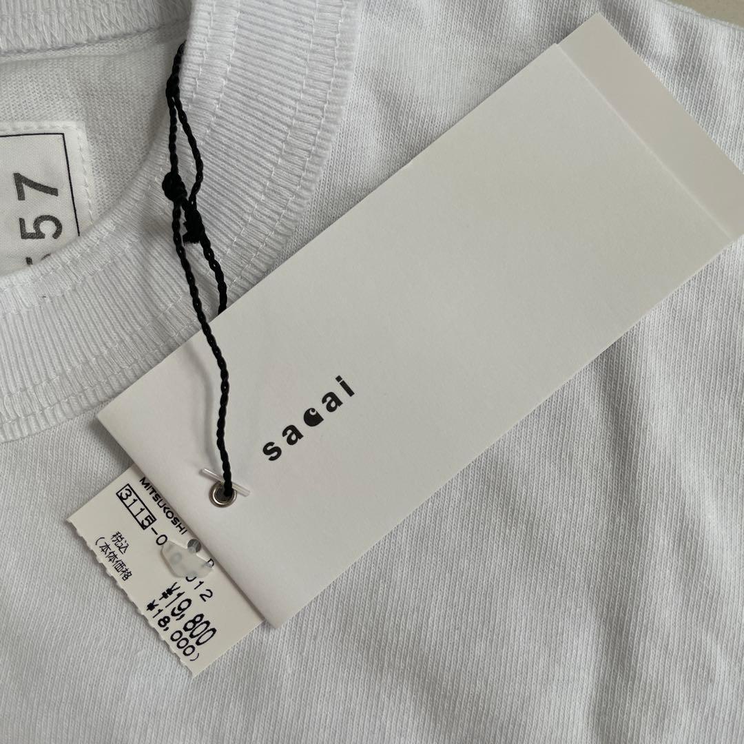 sacai × Carhartt 新品未使用サイドスナップボタンTシャツ