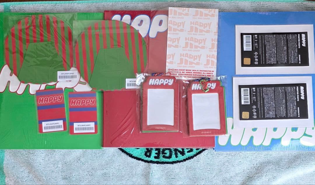 望月 BTS JIN Happy 3形態×3セット 公式グッズ