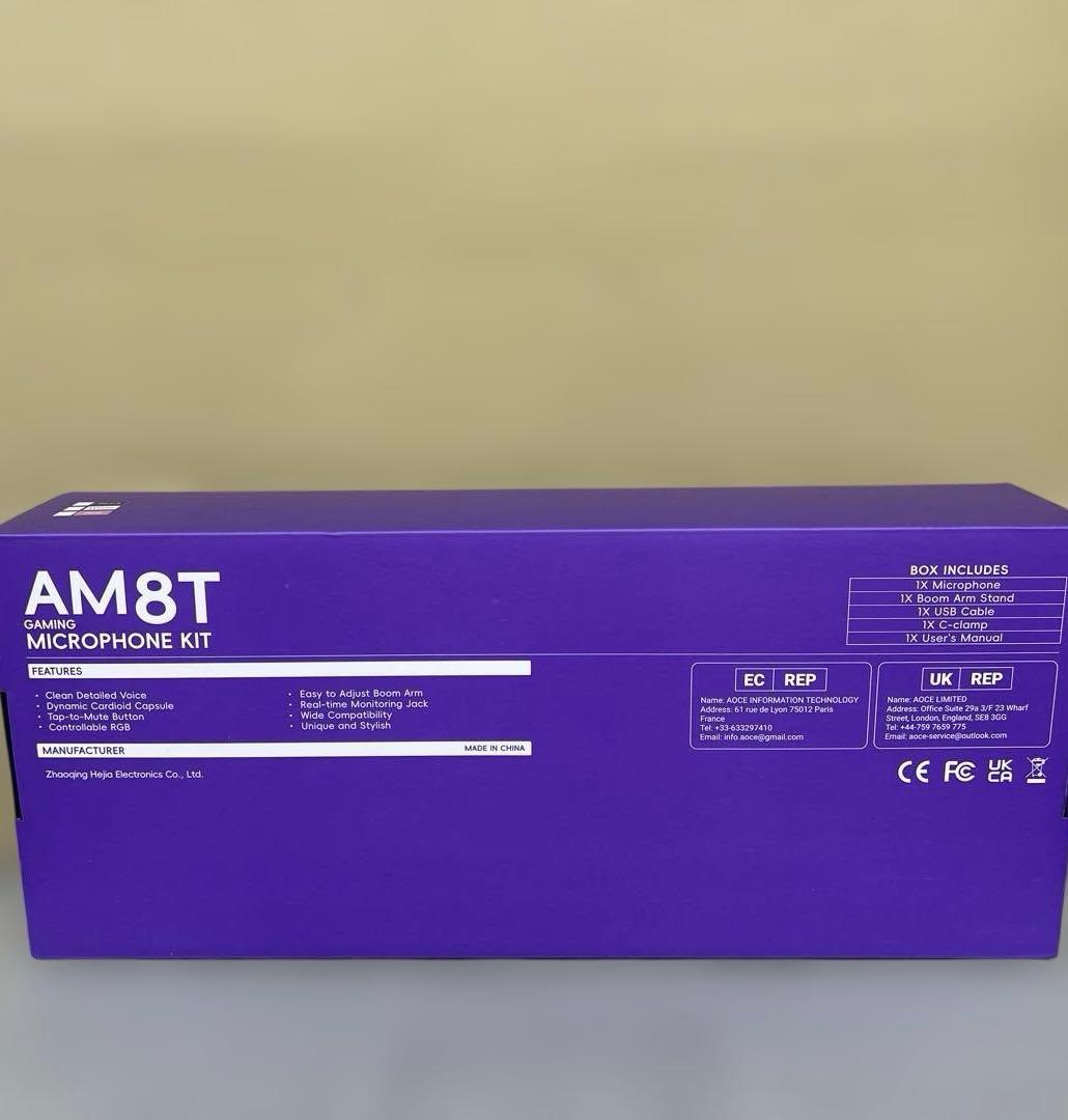 601583 FIFINE XLR/USB ゲーミングマイクセット AM8T