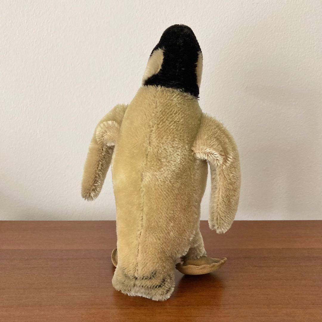 オールドシュタイフ　ペンギン　シュタイフ　ドイツ　ぬいぐるみ　ヴィンテージ