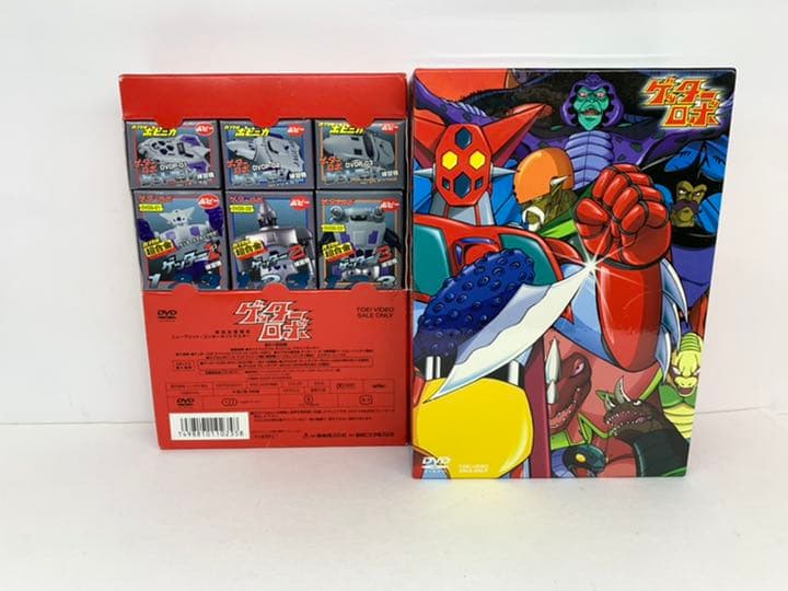 ゲッターロボ BOX〈初回生産限定・8枚組〉得点完備