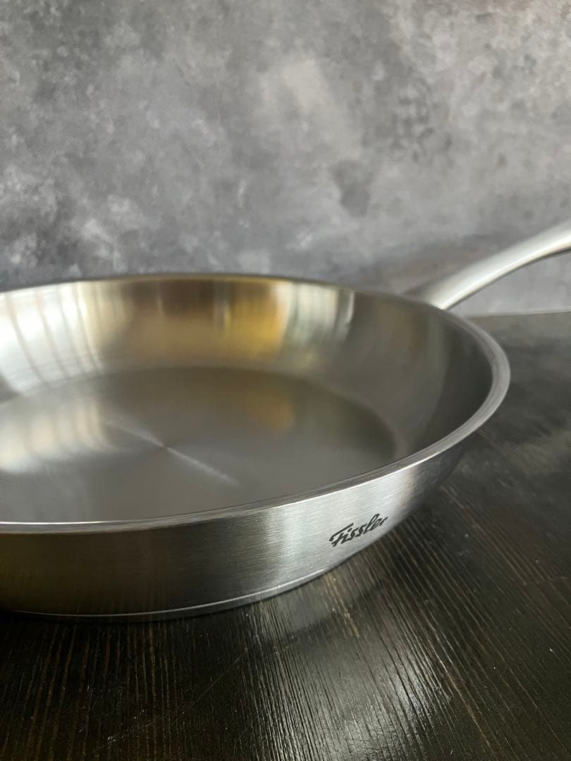 フィスラー オールステンレスフライパン 24cm カターニャ 底圧6mm