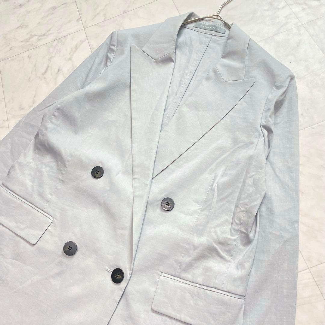 美品✨theory luxe CRISP LINEN DEBBY NL 24SS
