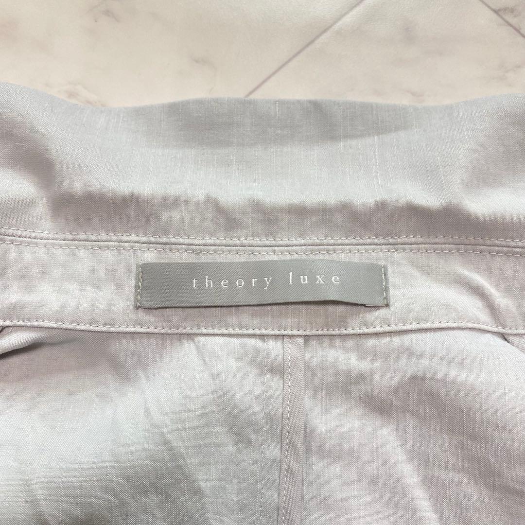 美品✨theory luxe CRISP LINEN DEBBY NL 24SS