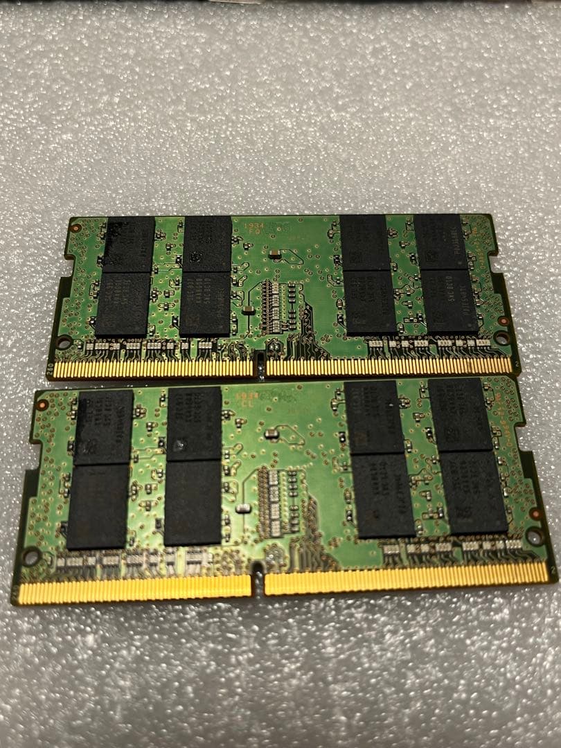 B6 SAMSUNG PC4 32GB 16GB×2枚　BIOSチェック✅済み