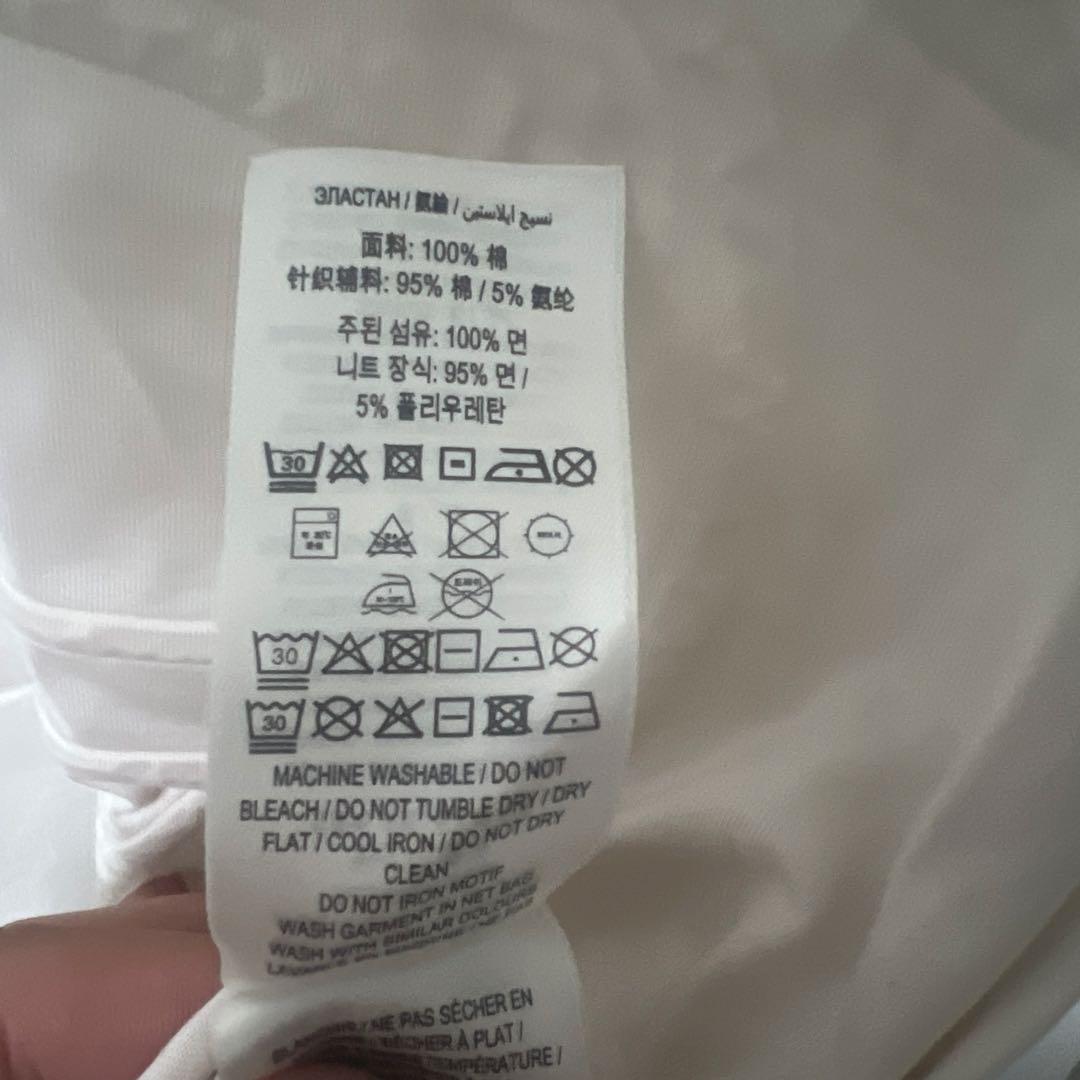 Burberry バーバリー Tシャツ Mサイズ ホワイト アイボリー