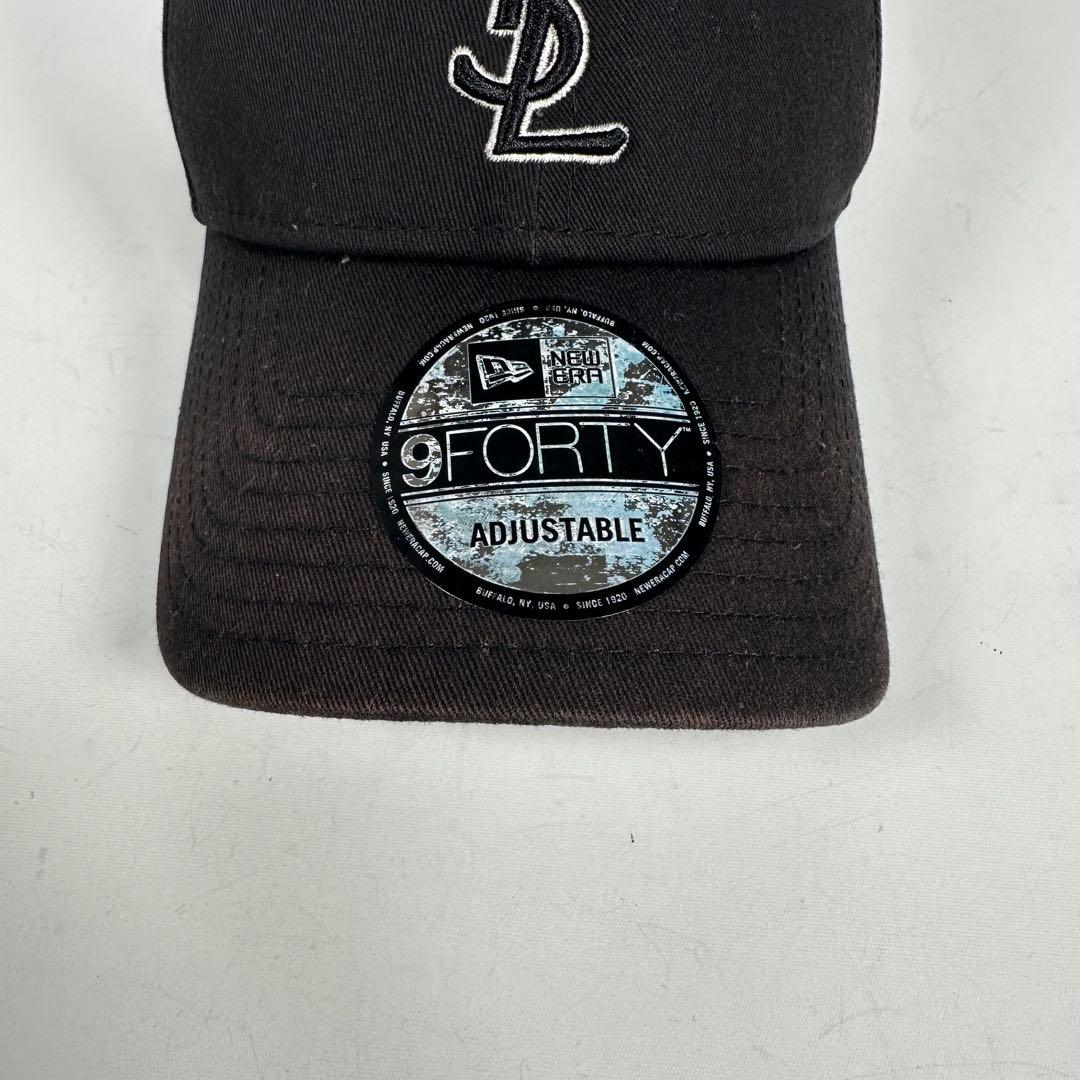 SAINT LAURENT NEWERA YSL キャップ 帽子 フェード 黒